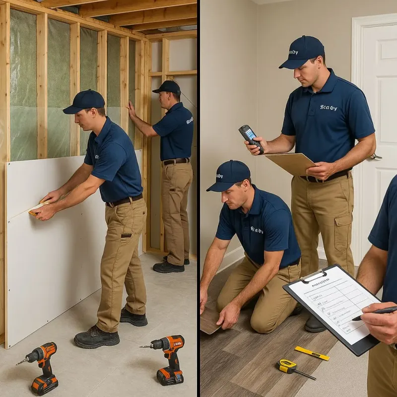 Repairs and Reconstruction process in Lexington, TX